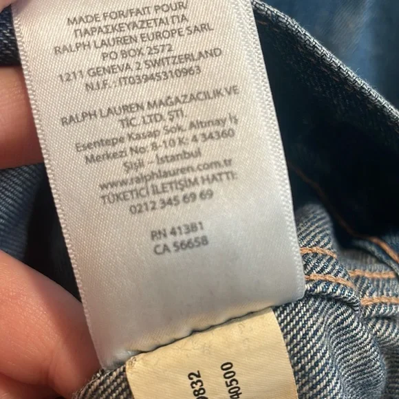 Vintage patched denim jacket by Ralph Lauren - Picture 6 of 6